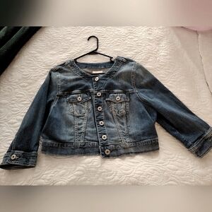 NWOT Torrid Denim Crop Jacket size 1
